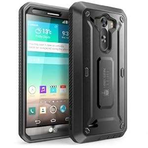 SUPCASE LG G3 Case - Unicorn Beetle PRO Series Full-body Hybrid Protective Case w (Black / Black)