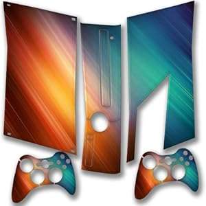 ""Abstract" 10099 Snuggle Edition Sticker for XBOX 360 Slim Game Console."