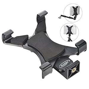 Mudder Universal Tablet Tripod Mount Adapter for Apple iPad Mini iPad Air series Samsung Tab se