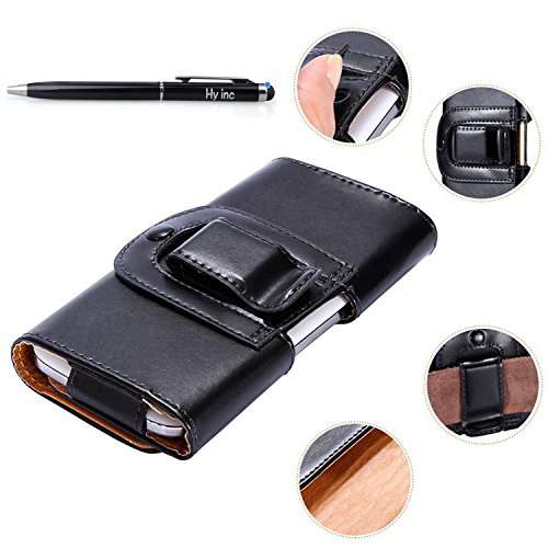 Hy Belt Clip Leather Holster Case Cover Pouch for Apple iphone 6plus,6s plus 5.5'' inch and same siz