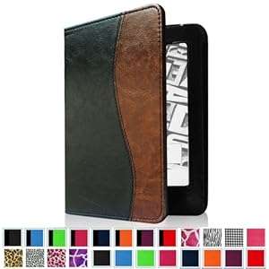 Fintie Kindle Paperwhite Folio Case - The Book Style PU Leather Cover with Auto Slee (Dual Color)