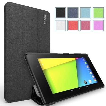 Poetic Slimline Case for Google Nexus 7 2nd Gen 2013 Android Tablet Black (With Auto Wake / Sleep Fu