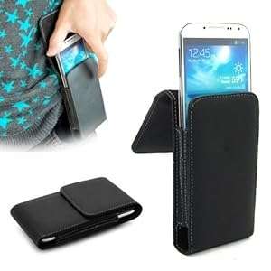 Leather Belt Clip Kickstand Holster Pouch Case for Samsung Galaxy S6 Edge / S6