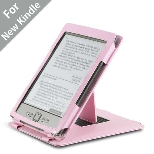 Acase Genuine Leather Flip Case for Classic Kindle (Latest Generation 2011) with Multiple Position S