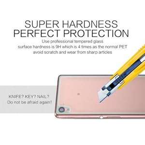 King of Flash Back Tempered Glass Pro For Sony Xperia Z3 Solid Screen Pro (Sony Xperia Z3 (Back))
