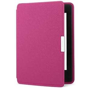 Amazon Kindle Paperwhite Leather Cover, Fuchsia (does not fit Kindle or Kindle Touch)