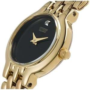Citizen Women's EN0012-54G Gold-Tone Diamond Accented Watch