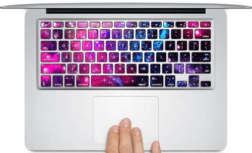Red univers macbook keyboard decal Macbook Keyboard cover Macbook Pro Keyboard decal Skin Macbook Ai