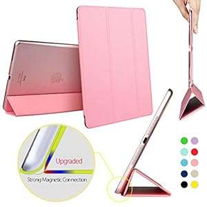 iPad Air Case ESR Yippee Colour Series Smart Cover Transparent Back Cover [Ultra Sli (Sweet Pink)
