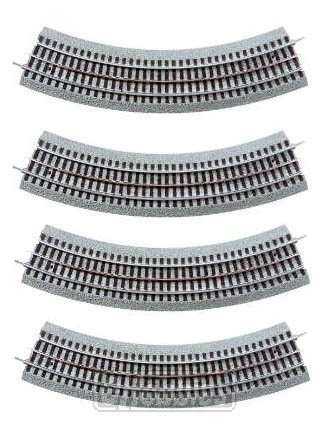 Lionel FasTrack O36 Curve Track 4-Pack