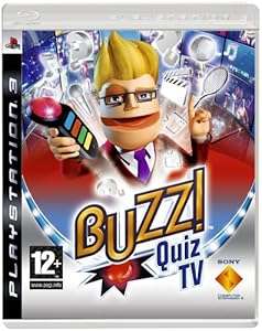Buzz! Quiz TV (PS3) (buzzers not included)