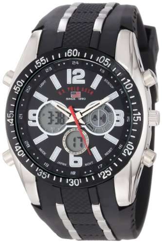 U.S. Polo Assn. Sport Men's US9281 Black Analog-Digital Chronograph Watch