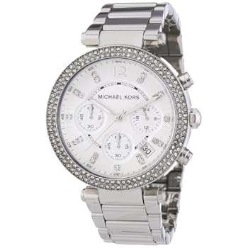 Michael Kors Women's MK5353 Parker Silver Watch