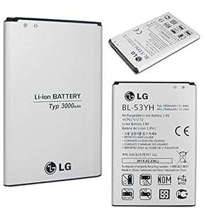 100% Genuine Original Official LG Battery BL-53YH 3000mAH F (LG G3 - D850 / D855 / LS990 / VS985)