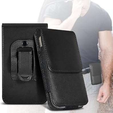 Spyrox Apple iPhone 6 Protective PU Leather Belt Holster Pouch Case Cover Holder Various Colour