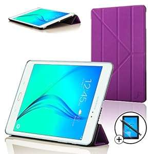 Forefront Cases New Origami Case Cover for Samsung Galaxy Tab A 9.7 T550 (May 2015) - Fu (PURPLE)