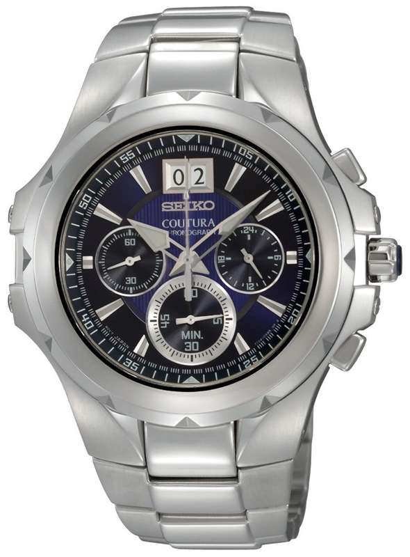 Seiko Men's SPC061 Coutura Blue Dial Watch