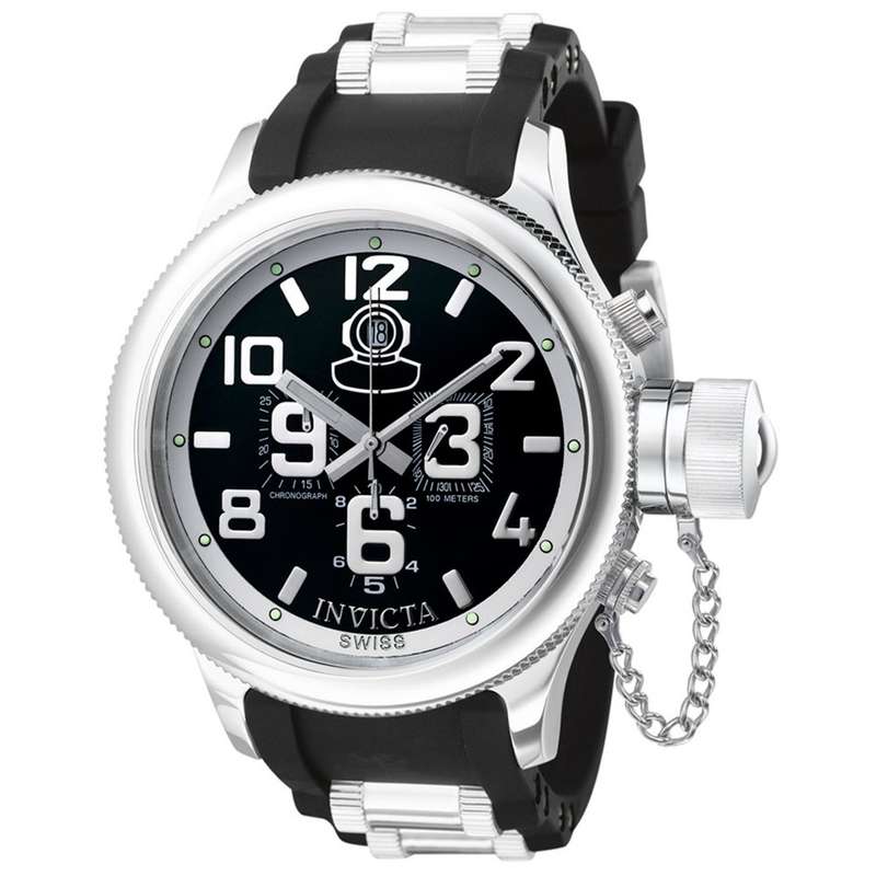 Invicta Men's 4578 Russian Diver Collection Quinotaur Chronograph Watch