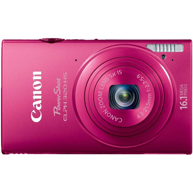 Canon PowerShot ELPH 320 HS 16.1 MP Wi-Fi Enabled CMOS Digital Camera with 5x Zoom 24mm Wide-Angle L