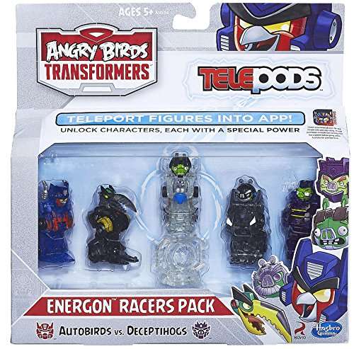 Angry Birds Transformers Telepods Figure Pack Energon Racers Pack