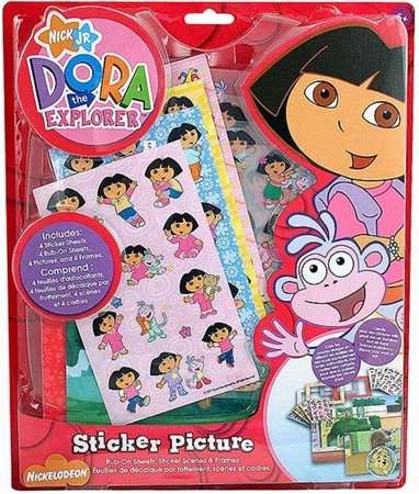 Dora the Explorer Create-A-Scene Sticker Activitiy Kit - Buy Dora the Explorer Create-A-Scene Sticker Activitiy Kit - Purchase Dora the Explorer Create-A-Scene Sticker Activitiy Kit (Dora the Explorer, Toys & Games,Categories,Arts & Crafts)