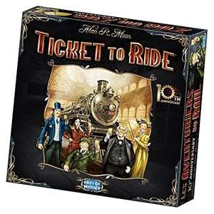 Ticket To Ride 10th Anniversary Edition Board Game