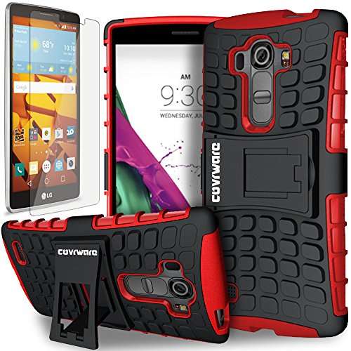 COVRWARE LG G4 Beat Case - Terrapin Series Dual Layer Armor Protective Case with Kickstand [ Include