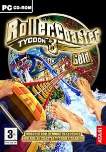Rollercoaster Tycoon 3: Gold Edition (PC CD)