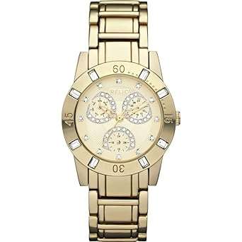Relic by Fossil Beth Gold Tone Crystal Womens Watch ZR15681