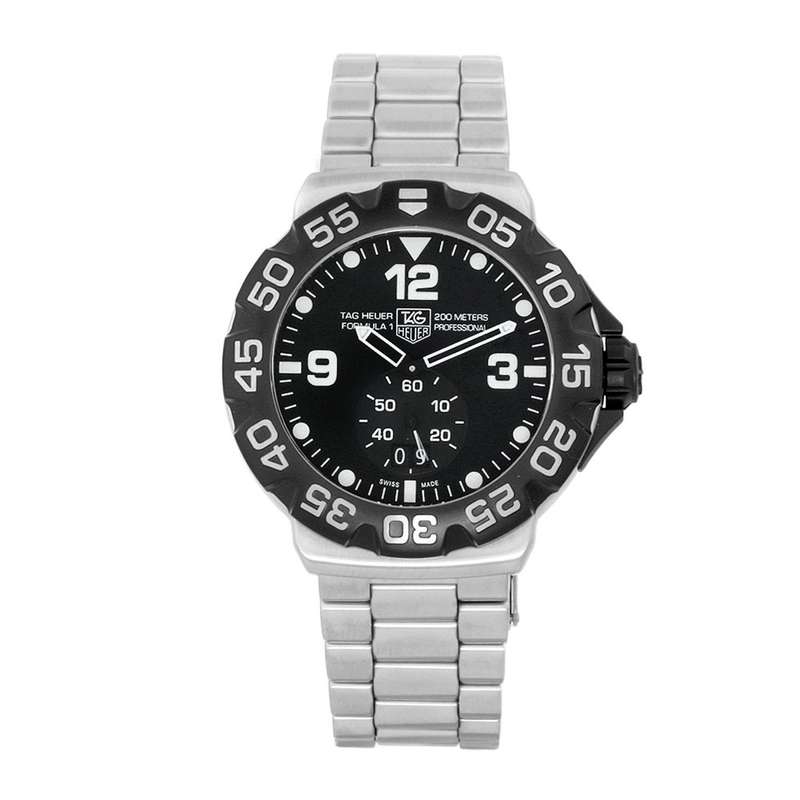 TAG Heuer Men's WAH1010.BA0854 Formula 1 Grande Date Black Dial Watch