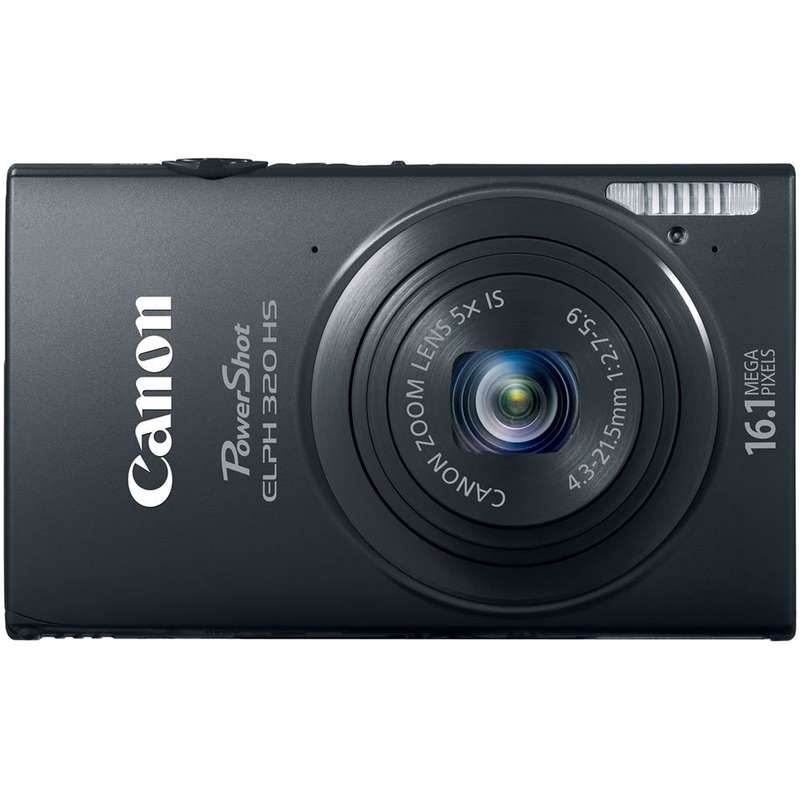 Canon PowerShot ELPH 320 HS 16.1 MP Wi-Fi Enabled CMOS Digital Camera with 5x Zoom 24mm Wide-Angle