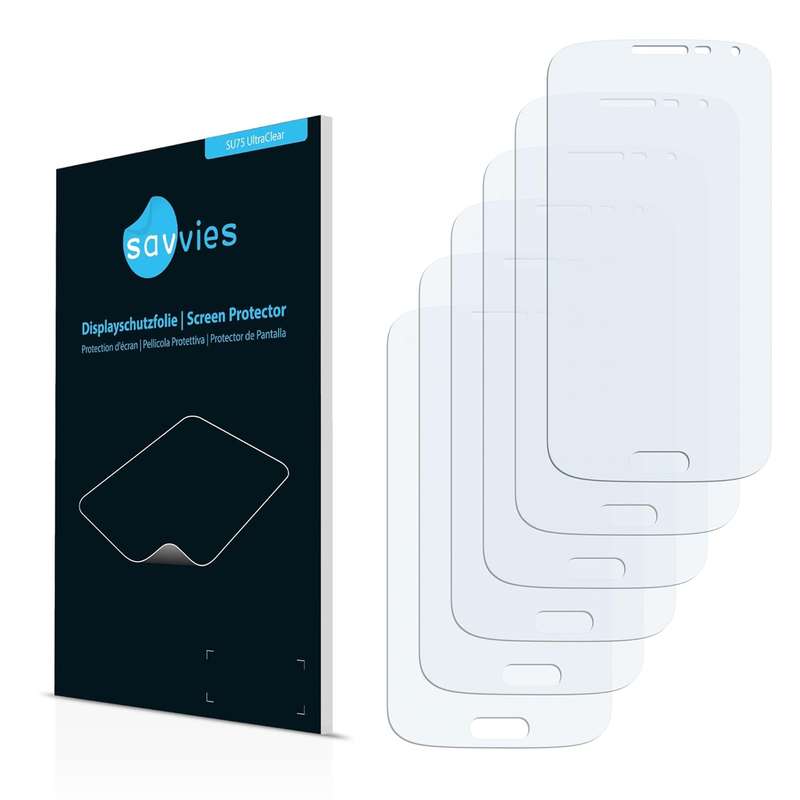 6x Savvies SU75 UltraClear Screen Protector for Samsung Galaxy K Zoom SM-C115