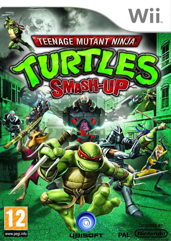 WII TEENAGE MUTANT NINJA TURTLES SMASH-UP / BID TO WIN