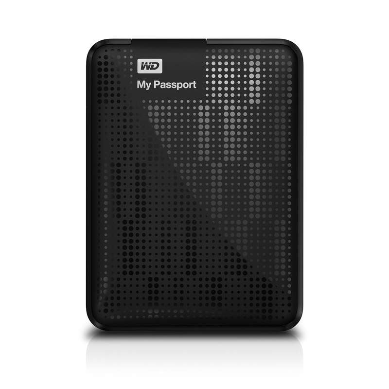 Western Digital My Passport 1 TB USB 3.0 Portable Hard Drive - WDBBEP0010BBK-NESN (Black)