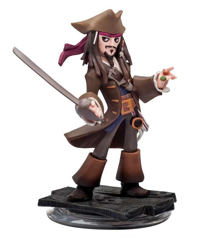 DISNEY INFINITY GAME JACK SPARROW DISC / BID TO WIN