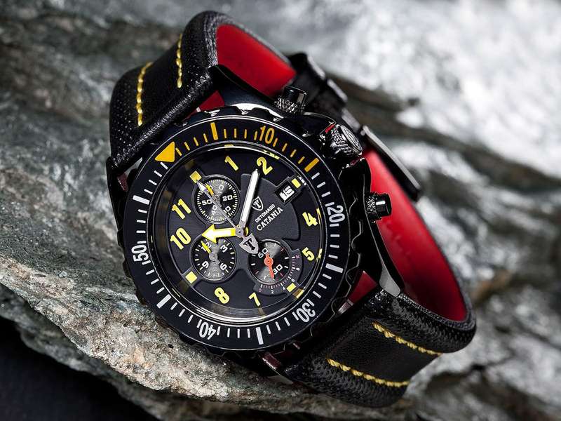 TODAY ONLY** DETOMASO CATANIA CHRONOGRAPH HEIDFELD RACING MEN'S WATCH