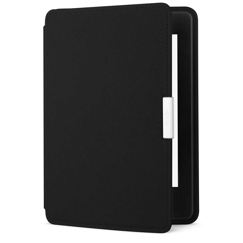 Amazon Kindle Paperwhite Leather Cover, Onyx Black (does not fit Kindle or Kindle Touch)