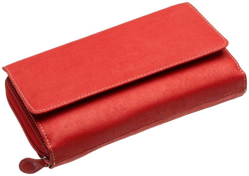 MUNDI Big Fat Flap Wallet Red