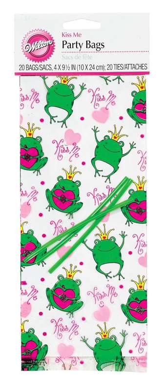 Wilton 20 Pieces Cute Fun Kiss Me Party Bags Celebration Kids Children
