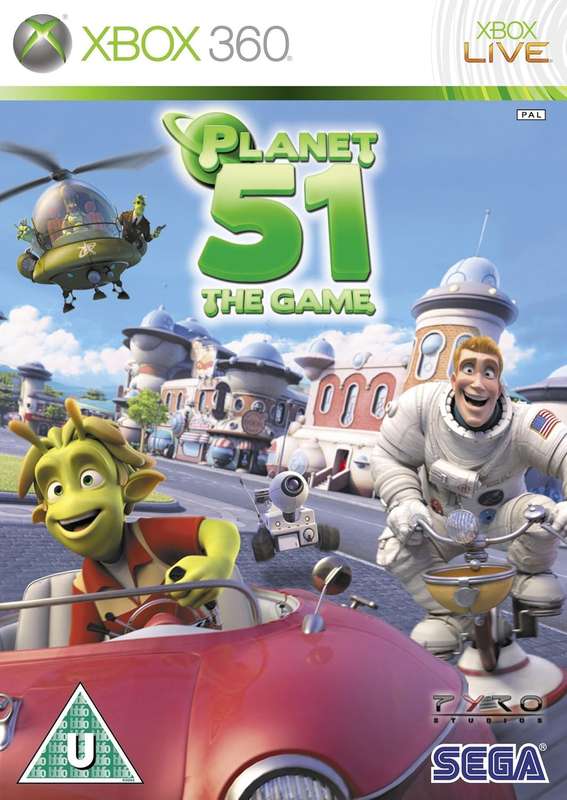 XBOX 360 PLANET 51 THE GAME / ORIGINAL PRODUCT / BID TO WIN