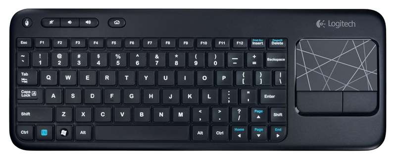 Logitech Wireless Touch Keyboard K400 with Built-In Multi-Touch Touchpad ** Free Shipping **