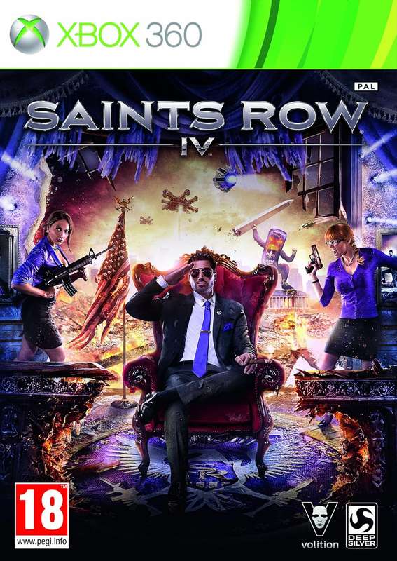 XBOX 360 SAINTS ROW IV / ORIGINAL PRODUCT / BID TO WIN