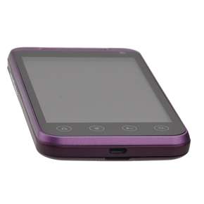 B2000 Android 2.3 Dual SIM Quad Band 4.0-inch Capacitive Touchscreen 3G Smart Phone with WiFi GPS Dual-camera (Purple)