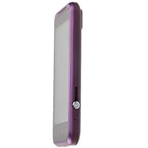 B2000 Android 2.3 Dual SIM Quad Band 4.0-inch Capacitive Touchscreen 3G Smart Phone with WiFi GPS Dual-camera (Purple)