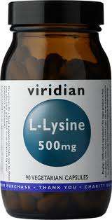 Viridian L-Lysine 500mg