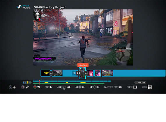 SHAREfactory App for PS4