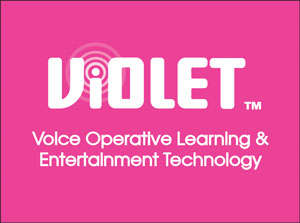 Violet voice-operative learning and entertainment technology