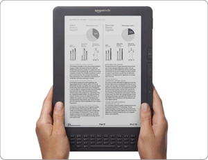 With auto-rotation, you can read in portrait or landscape mode