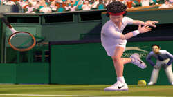 John McEnroe slamming his racket in at Wimbledon 'EA Sports Grand Slam Tennis'