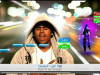Chris Brown video from SingStar Dance